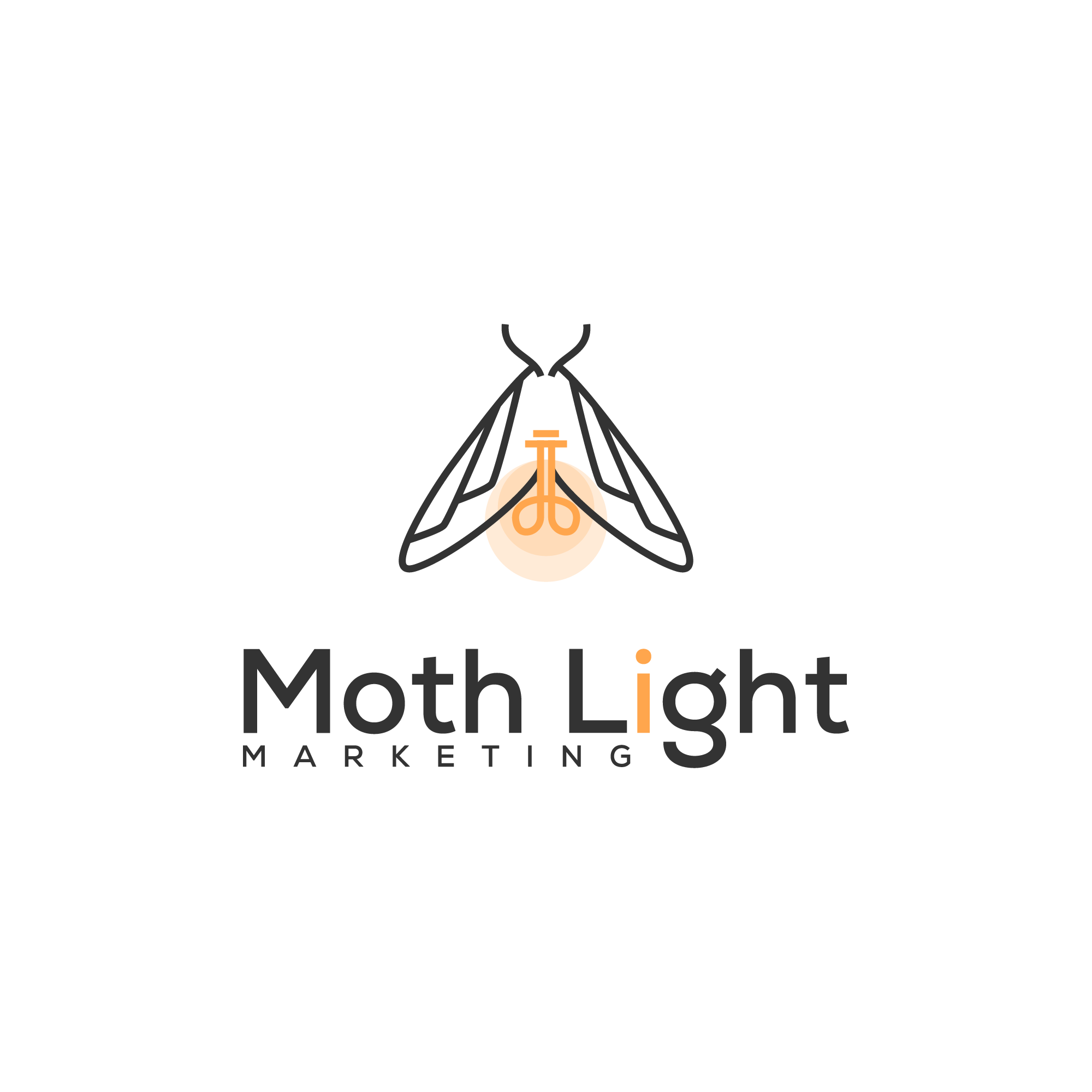 Moth Light Marketing_D moth light marketing logo